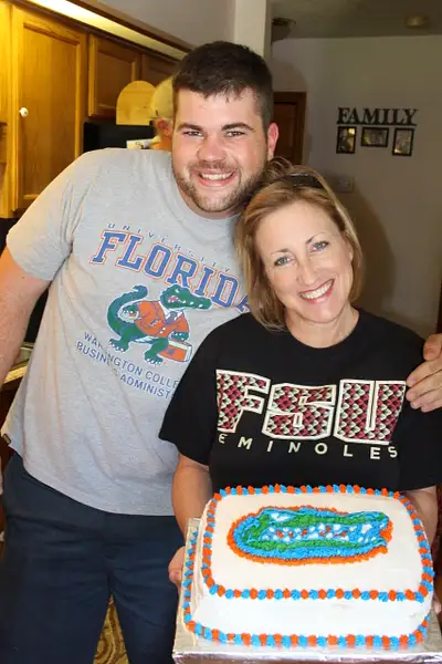 A Gator cake made by a NoleMama by ThomasCarroll235