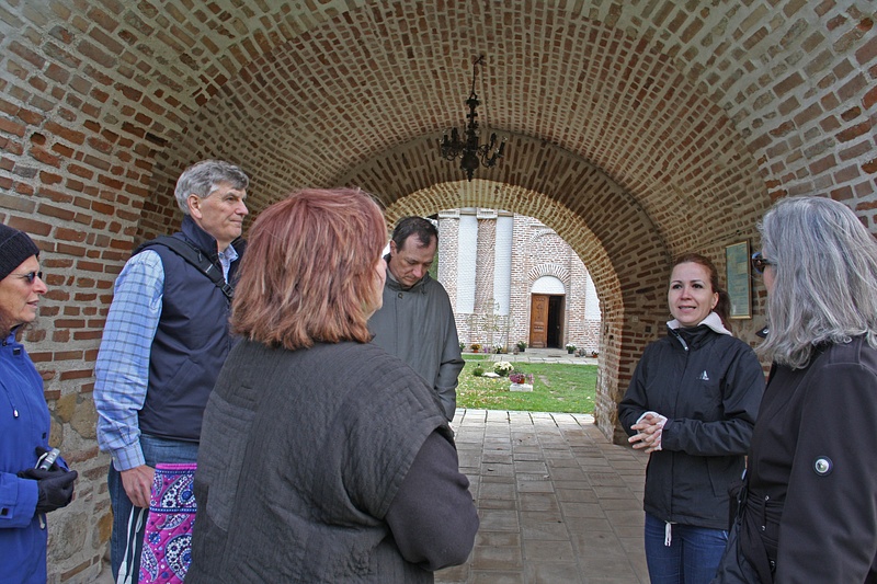 Learning from our guide-Snagov Manastery