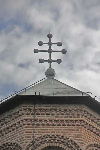 Snagov Monastery Church-Orthodox Cross by...