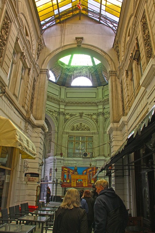 Shopping arcade, Bucharest