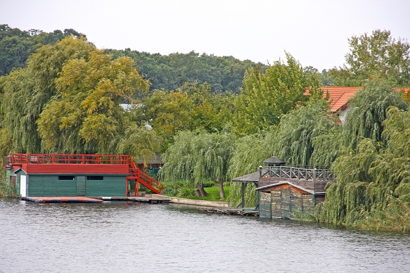Snagov Lake Boathouses