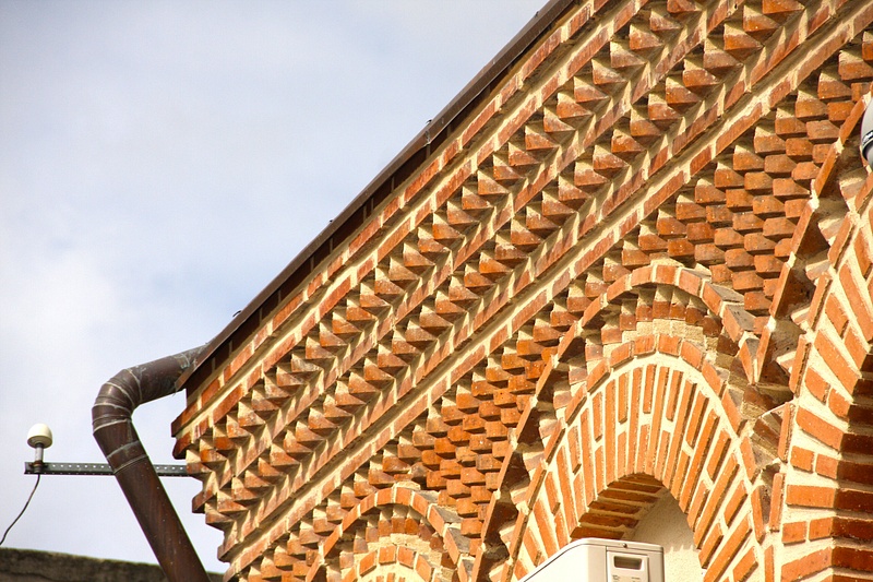 Ornate Brickwork Detail-The Old Court Princely Church