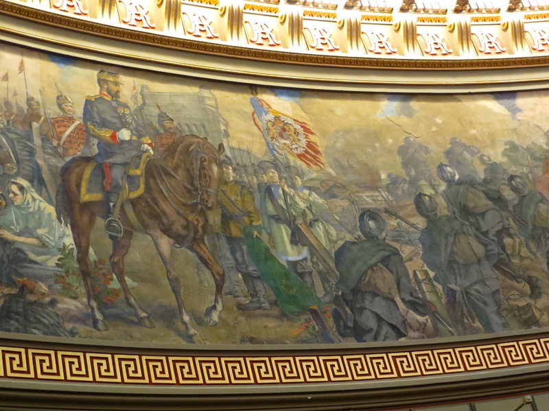 Historical mural-Romanian Atheneum