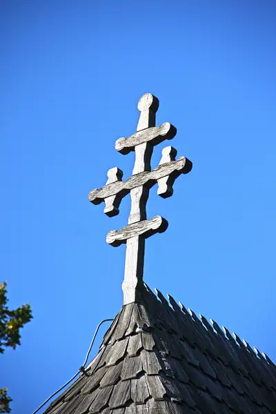 Wooden Orthodox cross by ThomasCarroll235