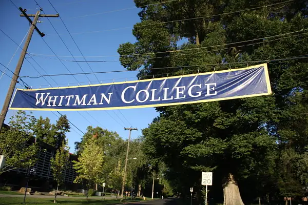 Heading to the soccer game-Whitman vs Willamette by...