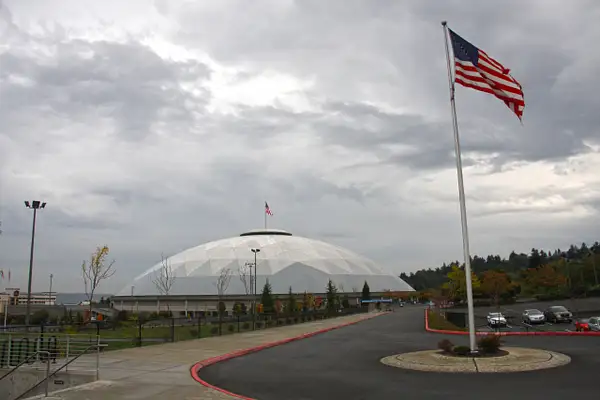 The Tacoma Dome is adjacent to America's Car Museum by...