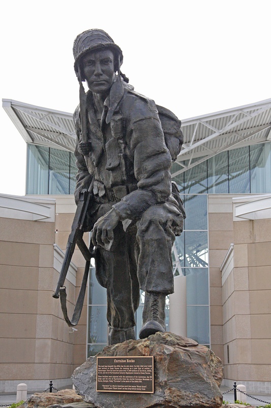Iron Mike welcomes you to the Airborne and Special Operations Museum