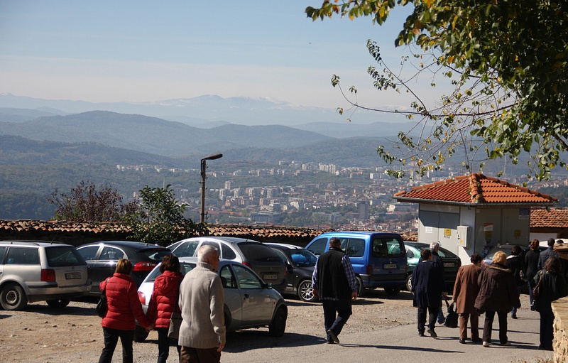 View of Veliko Tarnovo from Arbanasi