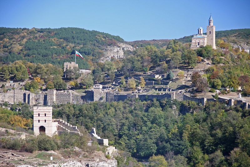 Panorama of the old fort, castle and cathedral