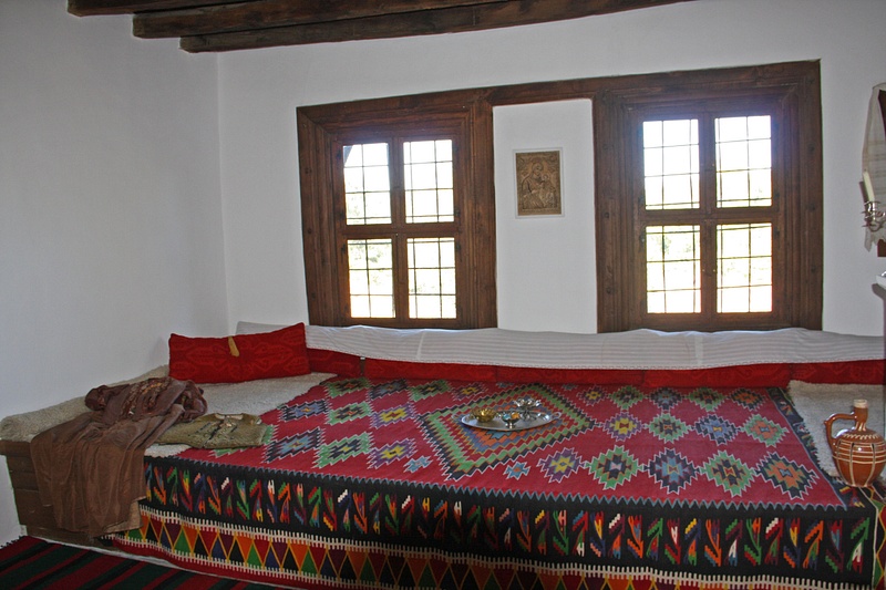 Konstantsaliev House-An inviting area to recline and enjoy some tea