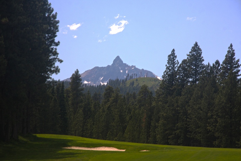 Mt. Washington from Glaze Meadow Golf Course at Black Butte Ranch