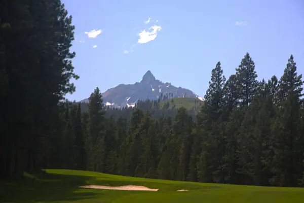 Mt. Washington from Glaze Meadow Golf Course at Black...