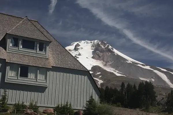 Timderline Lodge and Mount Hood by ThomasCarroll235