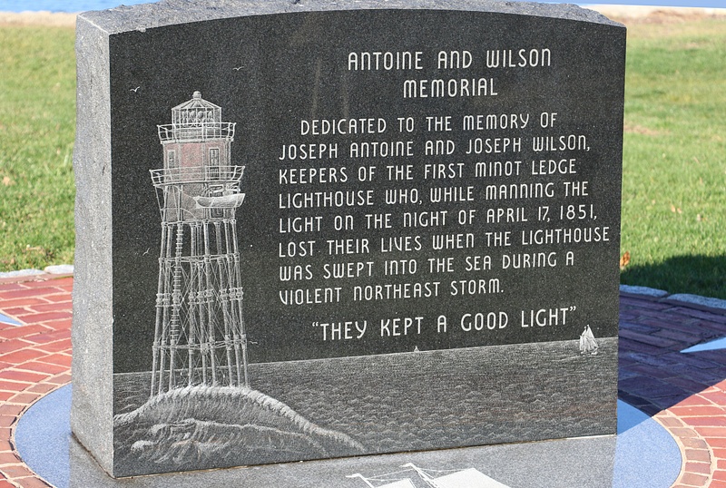 The keepers of the original Minot Light perished in a storm