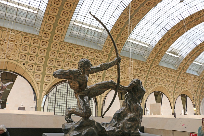 Hercules the Archer, Musée d'Orsay by Emile-Antoine Bourdelle