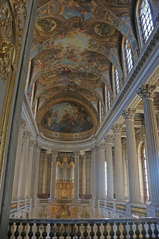 Versailles Chapel-The upper level for the Royal family