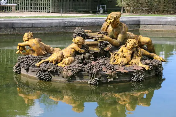 The Gardens of Versailles-Bacchus Fountain