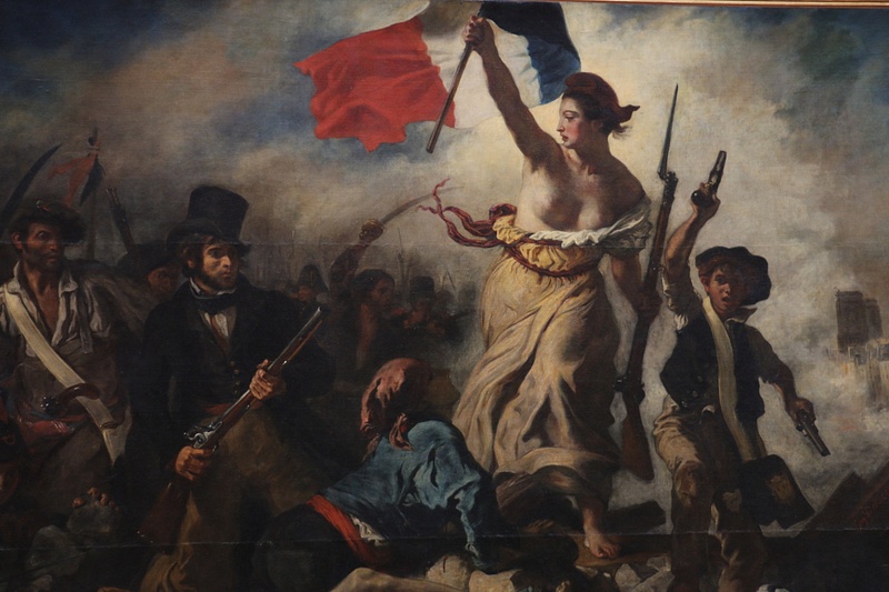 Liberty Leading the People (1830) by Eugene Delacroix