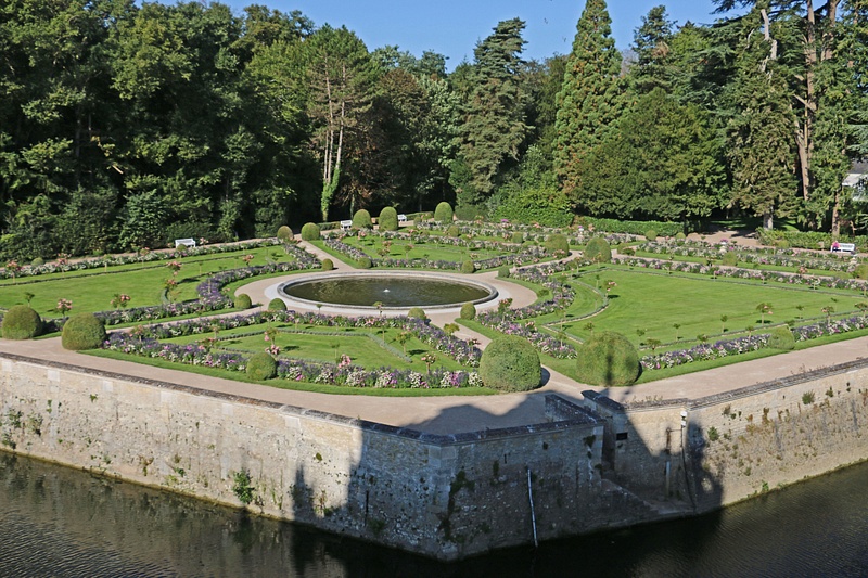 Garden of Catherine de Médicis, a one time regent of France