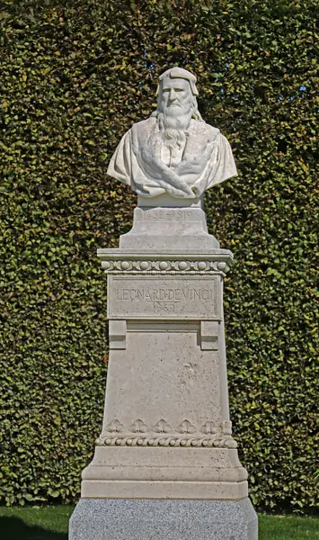 The great Leonardo da Vinci, who died at Chateaux Amboise