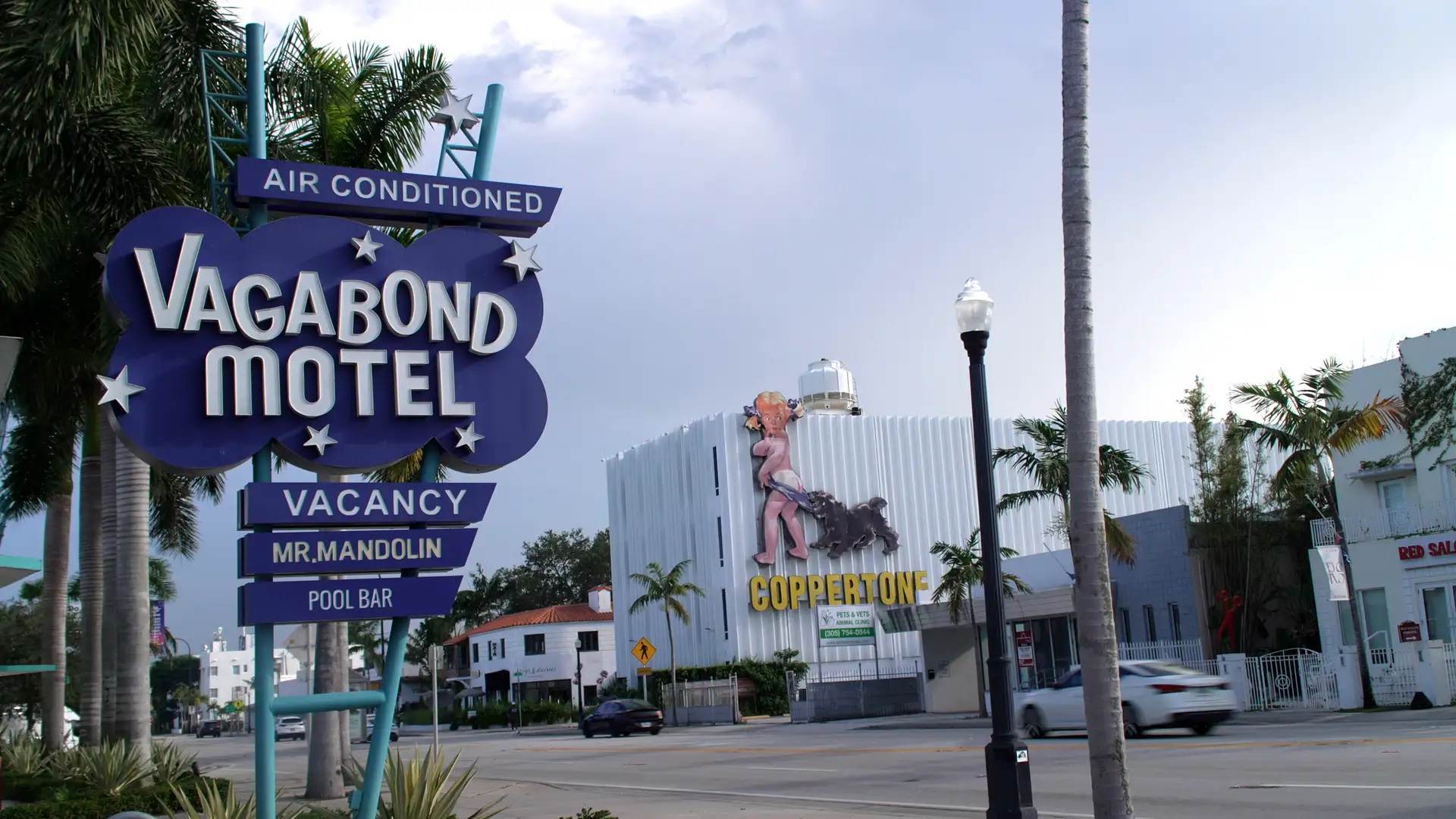 Miami Vintage Coppertone Billboard