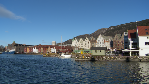 Norway - Bergen Unesco Heritage Site Wide Shot Of Wharf - Norway - Tomas Rodriguez Photography