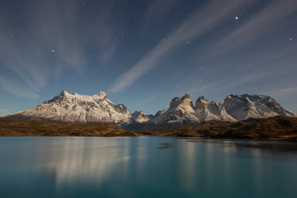 Night View of Torres del Paine
