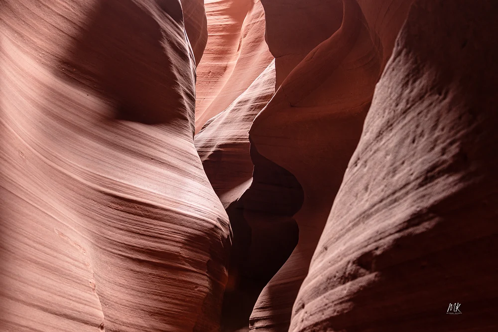 Stunning Red Rock Formations in Squeeze Canyon