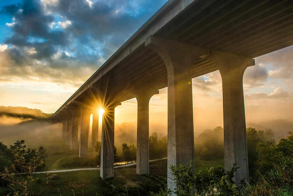 Bridge Over Cuyahoga Valley National Park