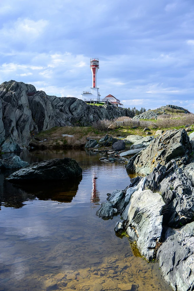 Cape Forchu Lighthouse - Nova Scotia - Canada