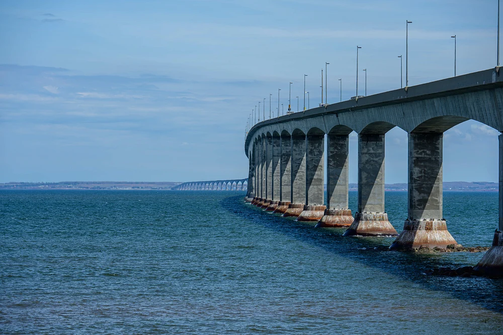 Cape Jourimain National Wildlife Area - Prince Edward Island Confederation Bridge - New Brunswick - Canada
