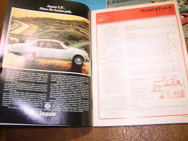 1976 Road and Track Mags 1 by bnsfhog