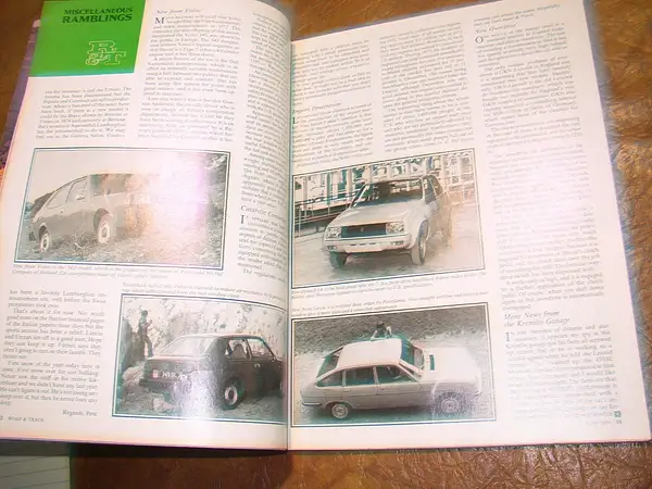 1976 Road and Track Mags 5 by bnsfhog