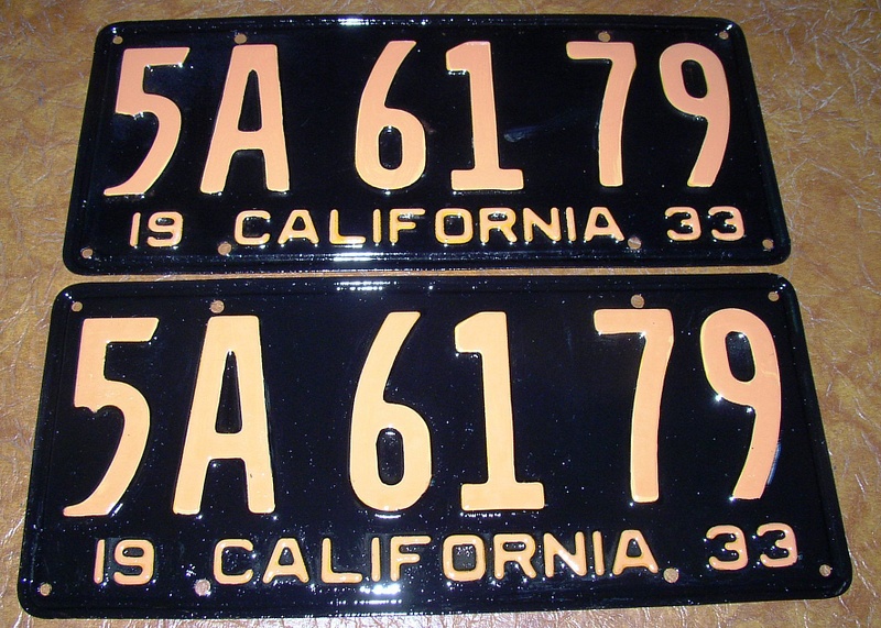 1933 Plate 5A 61 79 BIN July 11th cover 1