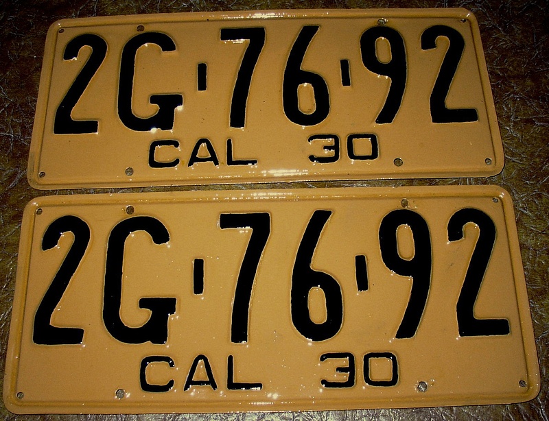 1930 Plates 1