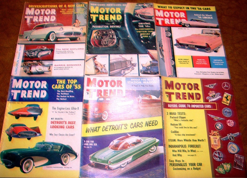 1955 Motor Trend Set BIN Nov 21st cover 2