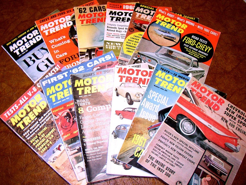 1961 Motor Trend BIN Dec 4th cover 1