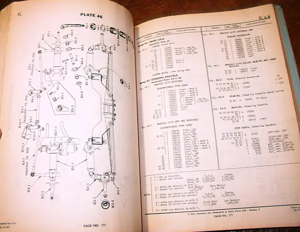 1929 1940 Stude Chassis Parts 2 by bnsfhog