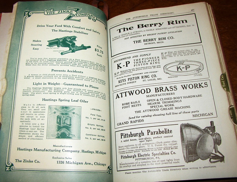 1917 Trade Directory pages 5