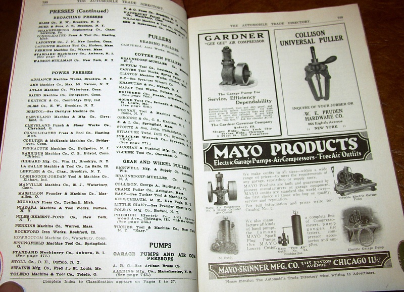 1917 Trade Directory pages 6