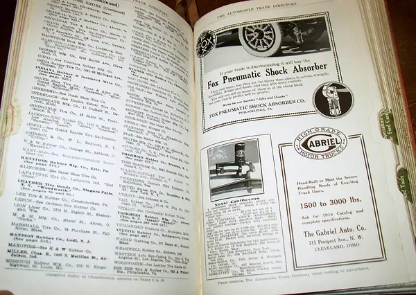 1916 Chiltons Trade Directory 7 by bnsfhog