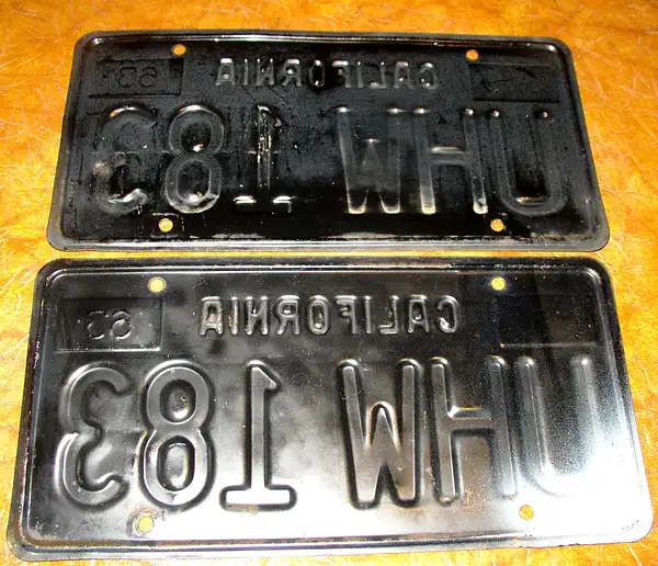 May 19th Cal Plates by bnsfhog
