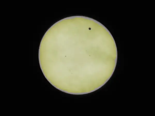 The Transit of Venus (Plus Sunspots!) - from Sunny...