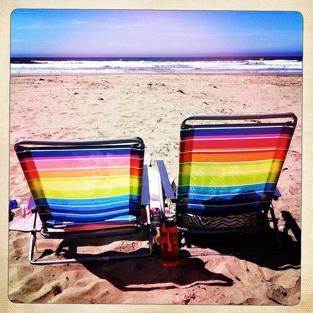 Beach Chairs, Cayucos