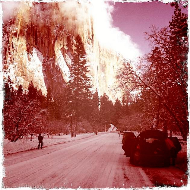 Another Take of El Cap with the help of the Hipstamatic App