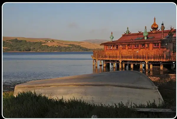 The Dacha in Inverness, on Tomales Bay. by Dave Wyman