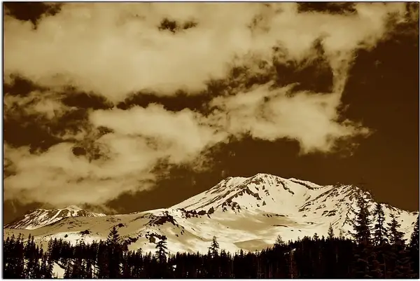 Mount Shasta Morning, from the South by Dave Wyman