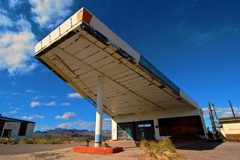 An Abandoned Gas Station