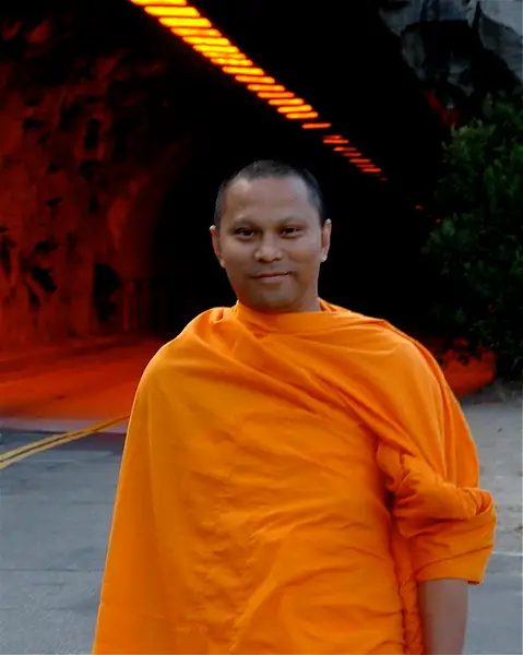A Moment of Infinite Zen - Monk at Tunnel View by Dave...