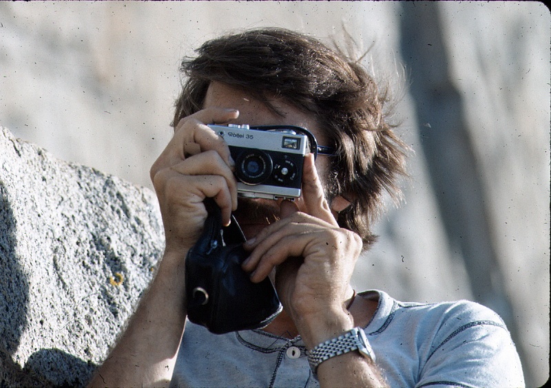 Me and My Rollei 35, about 1974